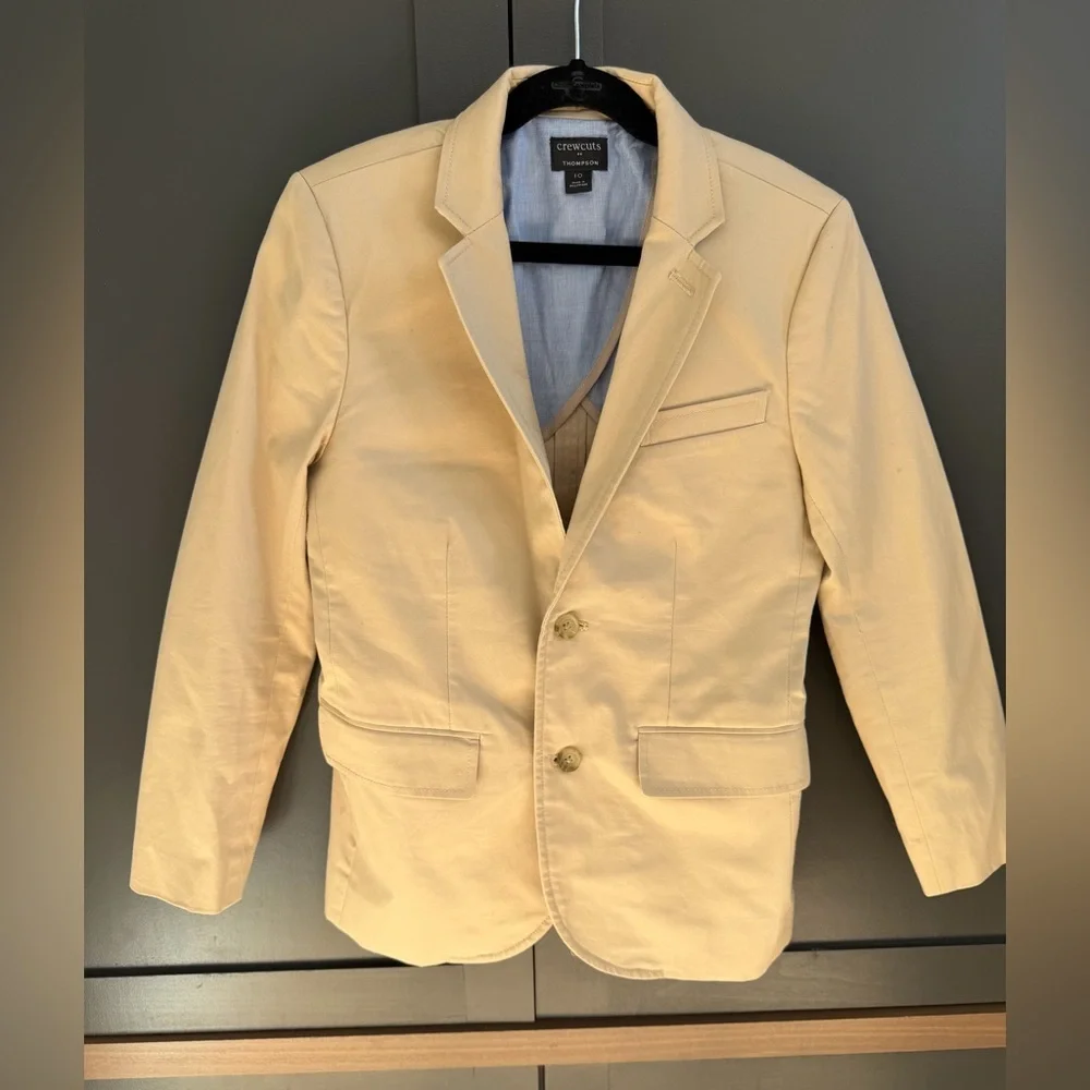 J. Crew | Crewcuts | Thompson Tan Kahki Blazer | 10